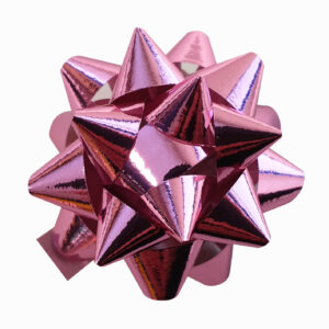 Starbow 10mm x 50mm metallic roze