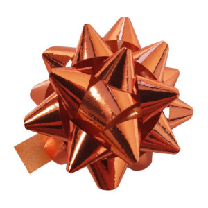 Starbow 10mm x 50mm metallic brons