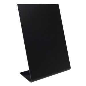 Tafelkrijtbord A5 L-standaard