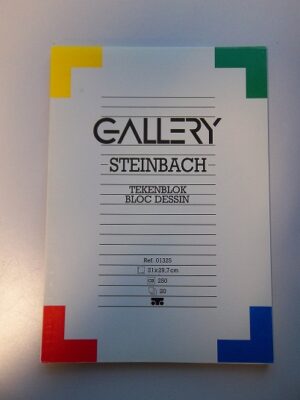 Tekenblok Gallery Steinbach 27x36cm