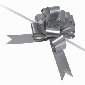 Trekstrik 31mm lak zilverkleur (30x)