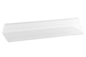 Acryl voetje 100mm transparant (1x)