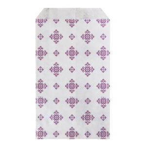 Papieren zak Sonate paars 100x160mm 100x