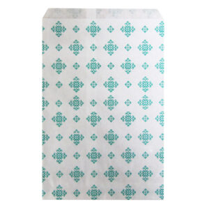 Papieren zak Sonate groen 150x220mm 100x