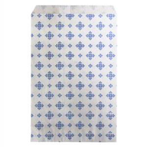 Papieren zak Sonate blauw 175x260mm 100x