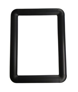 Kliklijst A4 kunststof zwart 35mm rond