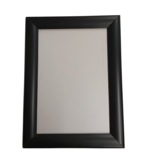 Kliklijst A4 kunststof zwart 35mm