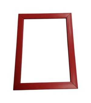 Kliklijst A4 kunststof rood 28mm