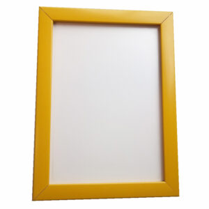 Kliklijst A4 kunststof geel 28mm rond